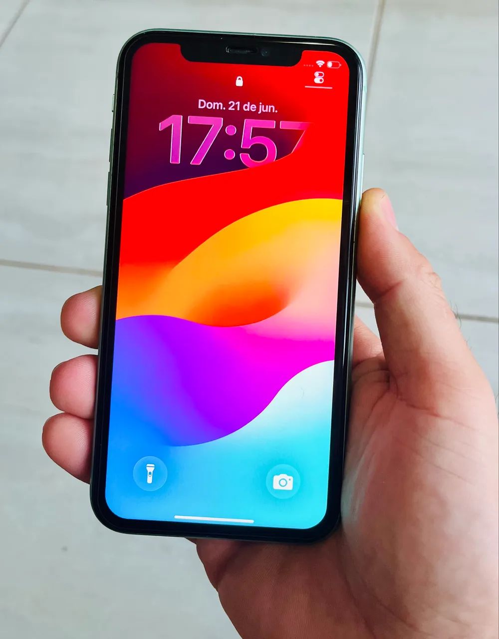 iPhone 11 Verde 128GB - Muito Conservado - Foto 5