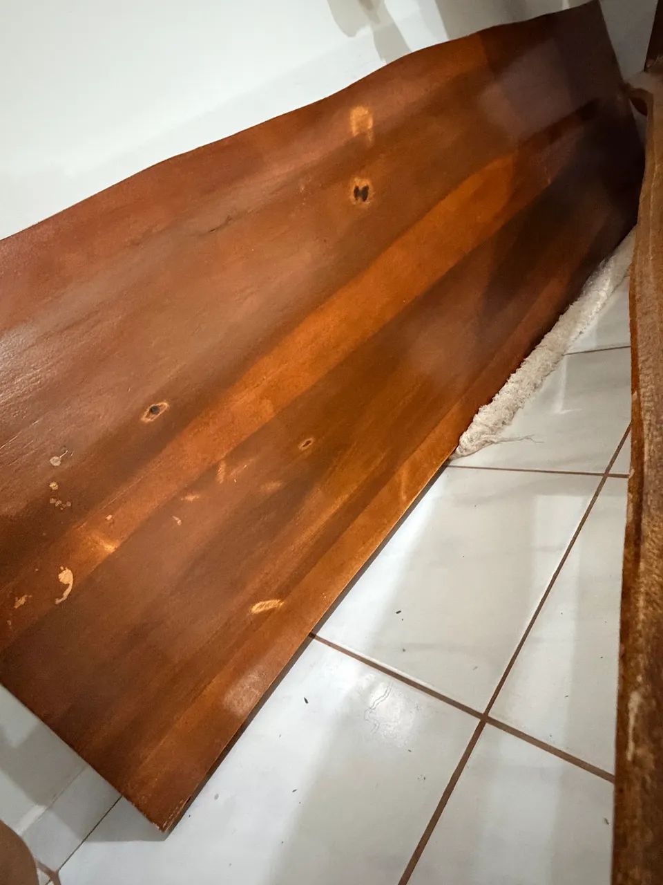 Prancha Rústica, em Jatoba, com camadas de Osmocolor Deck. Mede: 2,40 x 0,75 (0,72) - Foto 3