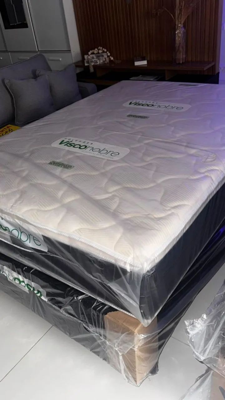 COLCHÃO ISOVISCO CASAL E QUEEN COM PILLOW TOP- ENTREGA GRÁTIS  - Foto 3