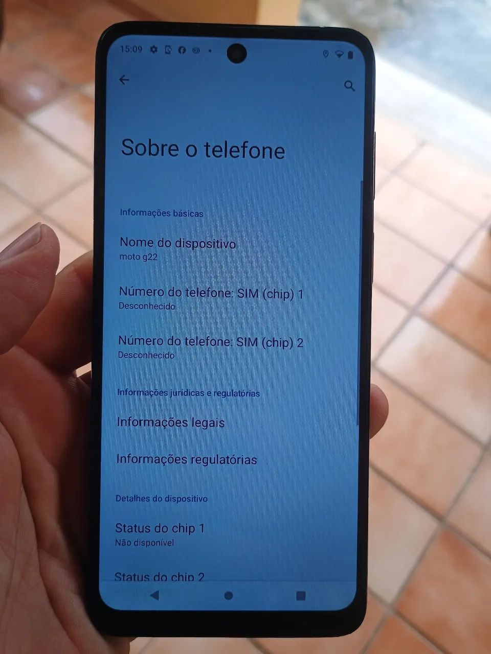 Vendo celular Marca Motorola modelo Moto G22 de 128 GB de memória  - Foto 4