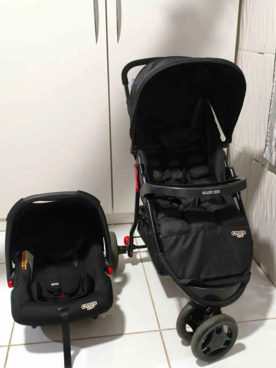 Bebê conforto + Carrinho de bebê  - Foto 2
