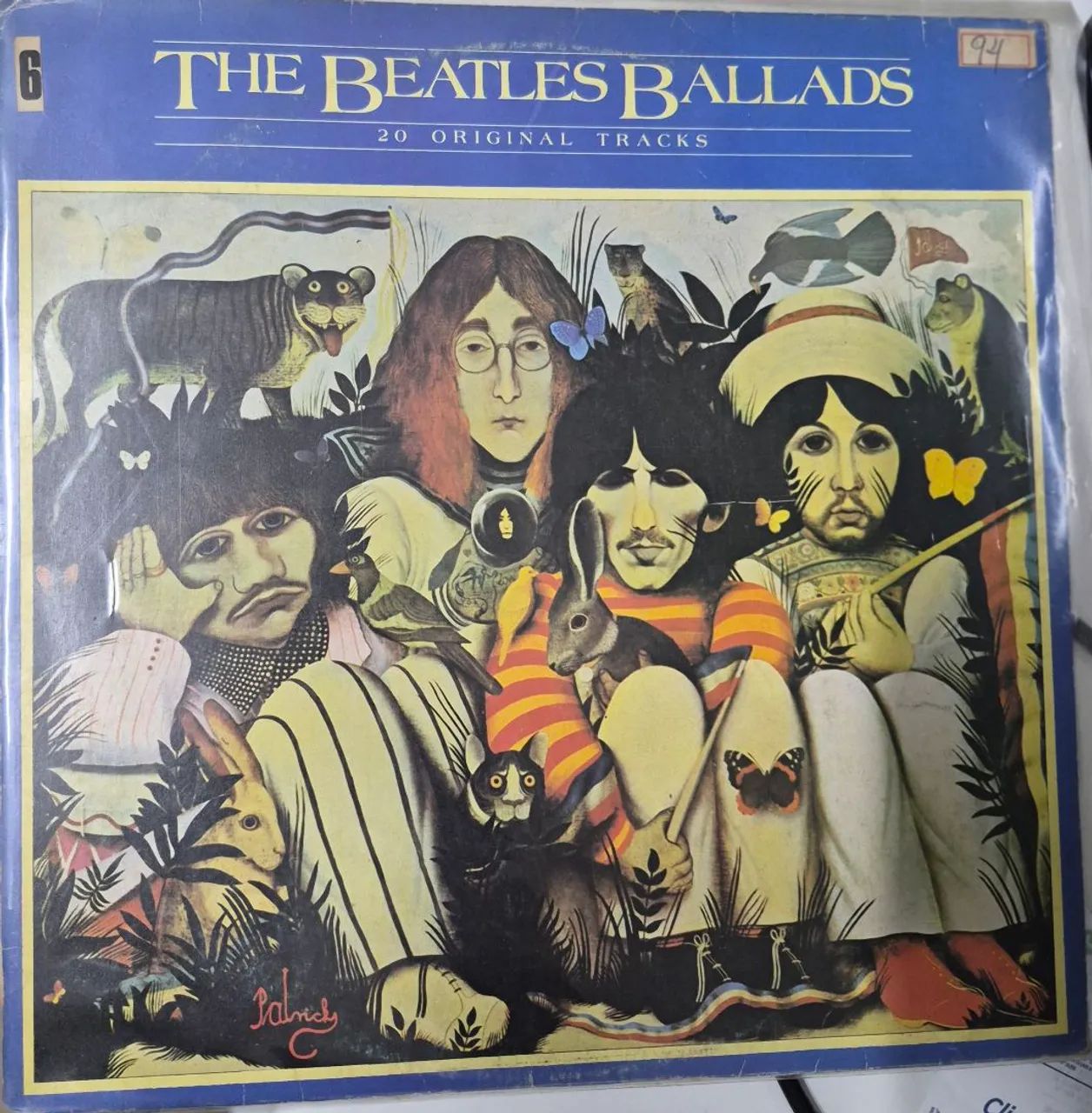 LP The Beatles - Ballads, 1980