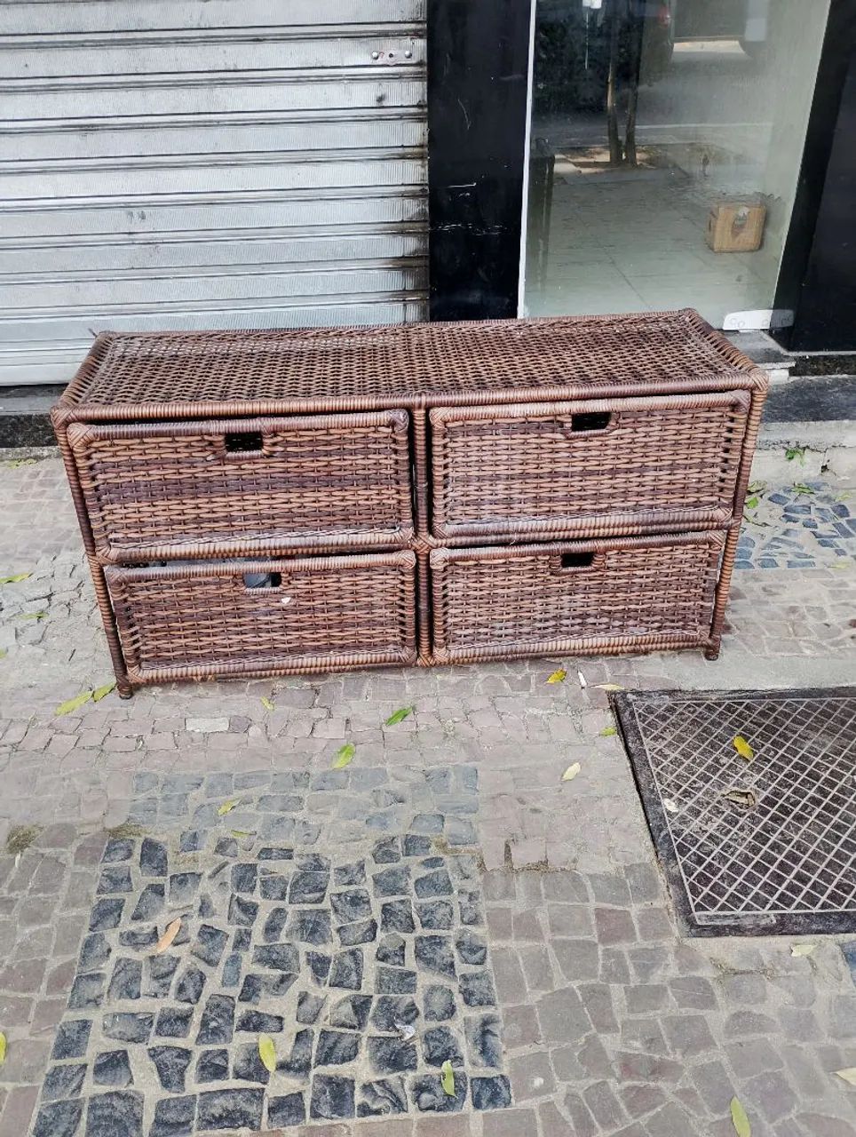 Gaveteiro tipo vime