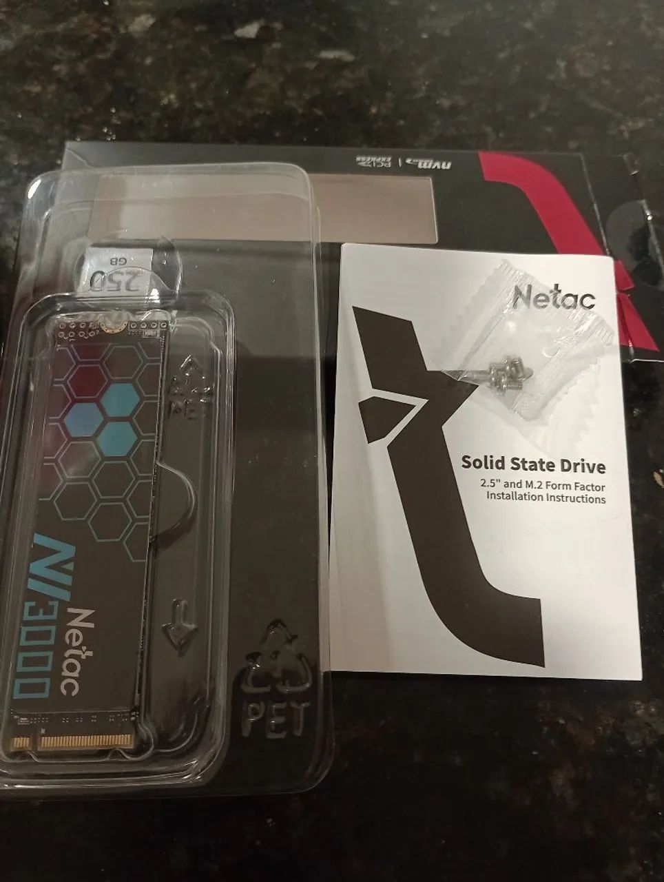 Desktop HD Nvme Ssd M.2 256gb Netac - Foto 3