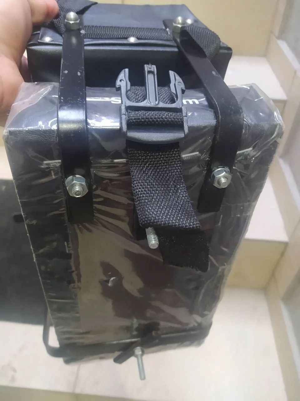Cadeirinha traseira para bicicleta - Foto 4