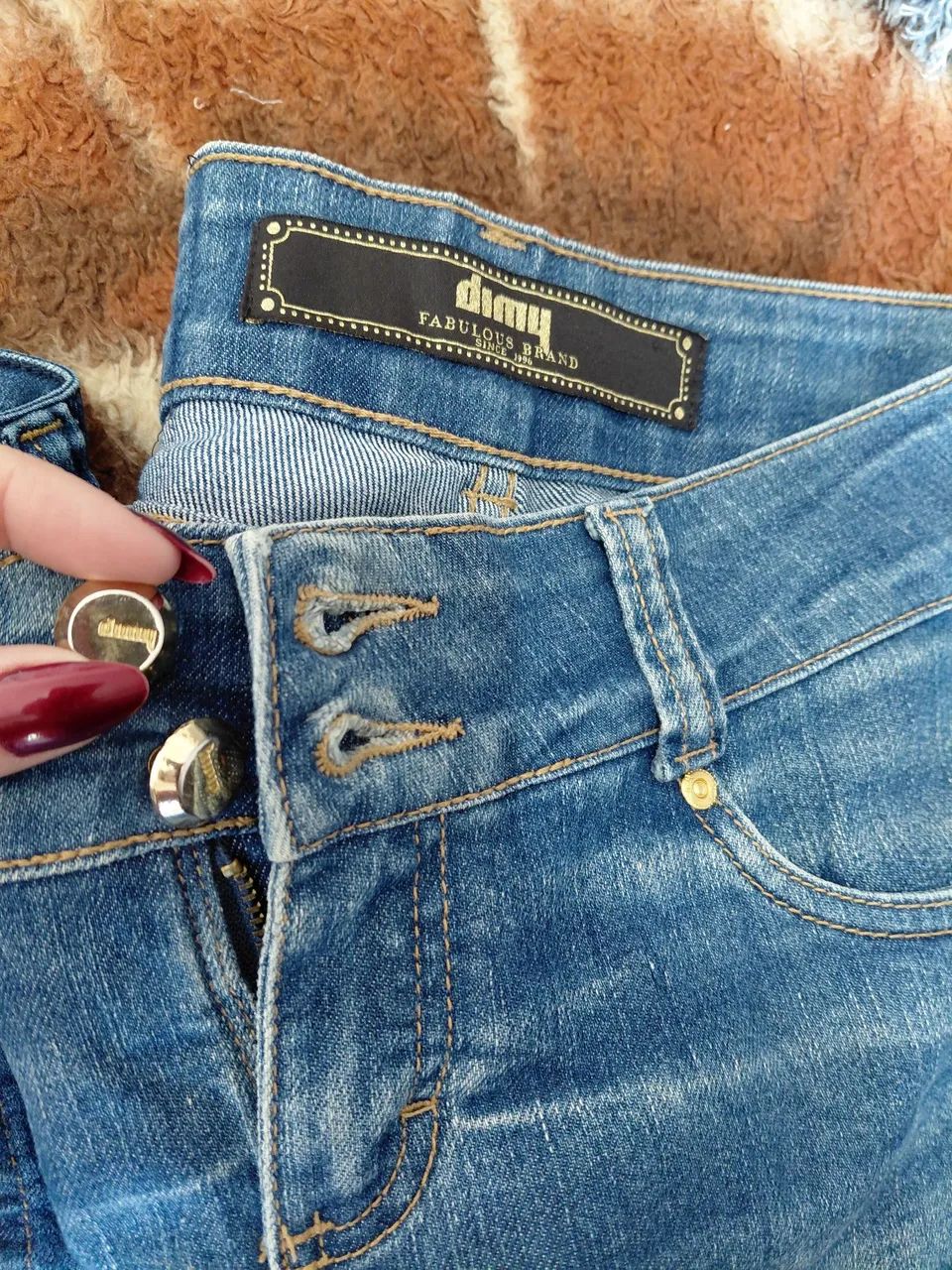 Lote com roupas jeans Tam 38  - Foto 4