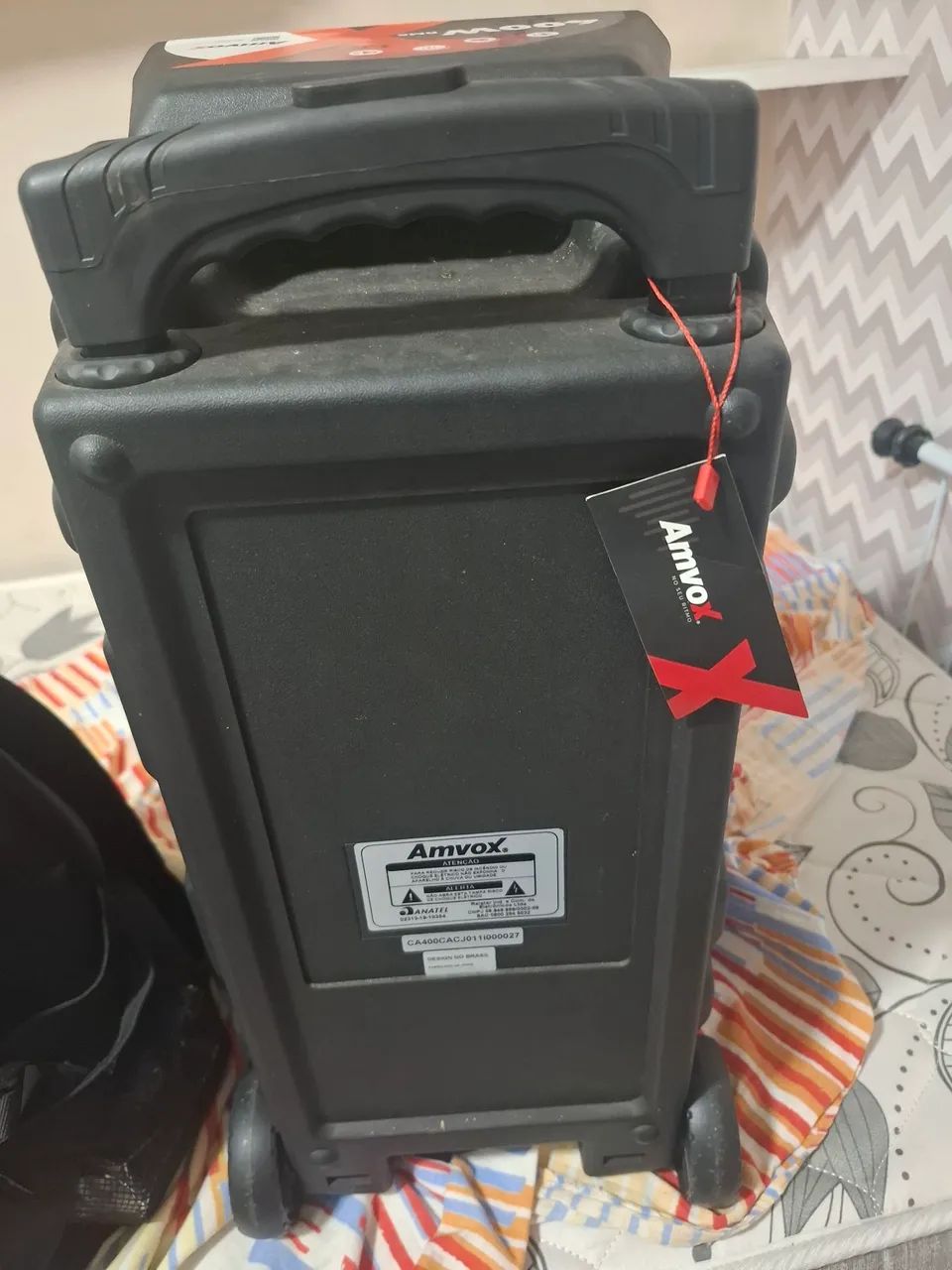 Caixa som amvox 400 w nova - Foto 4