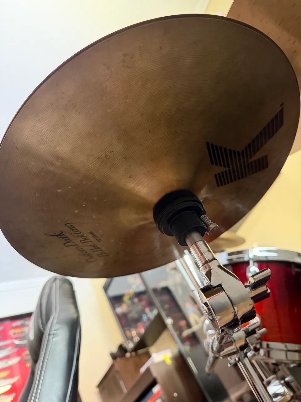 Pratos hit hat Zildjian linha K Dark custom 13? - Foto 3