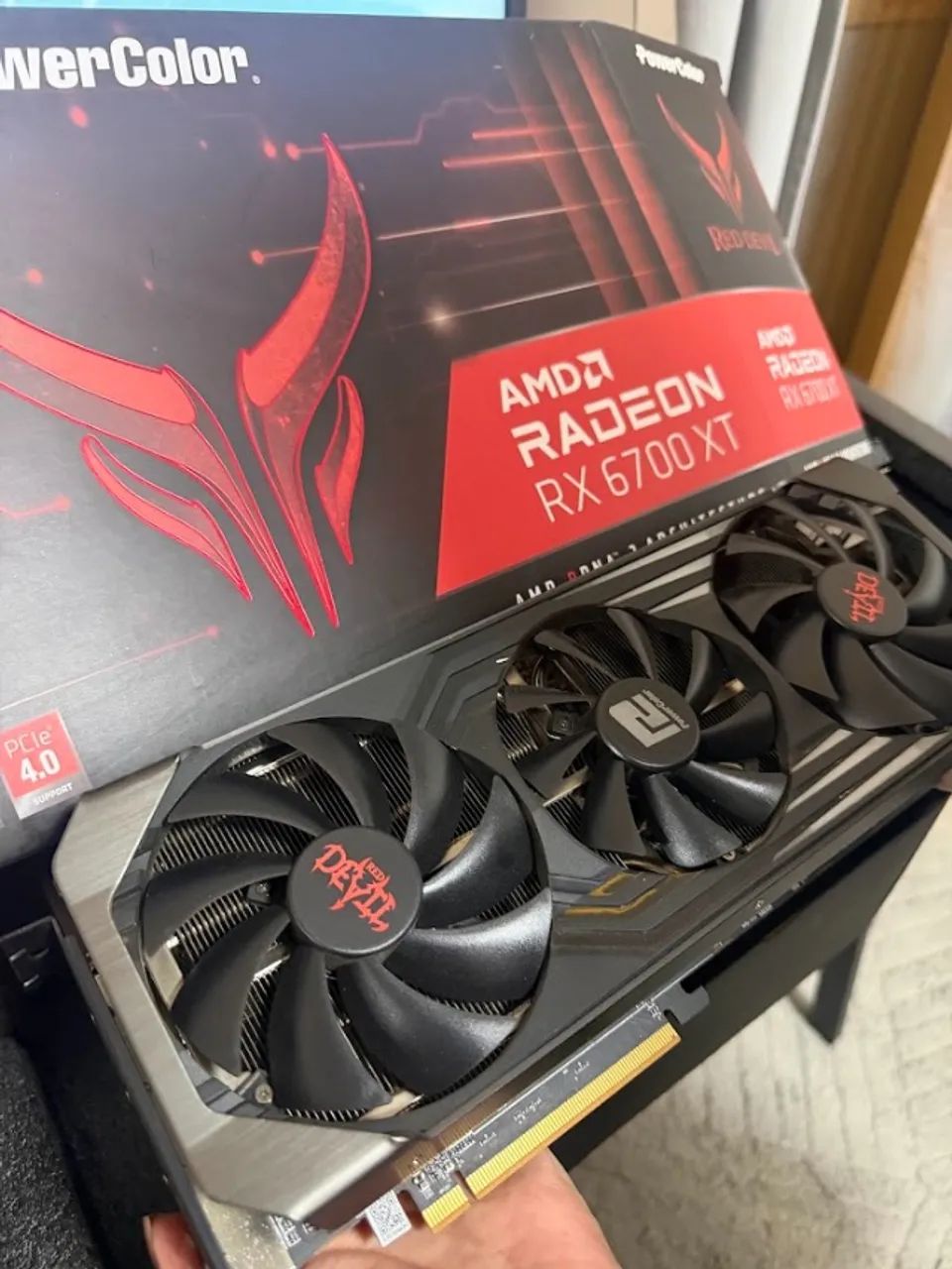 AMD Radeon RX 6700 XT - PowerColor Red Devil - Foto 4