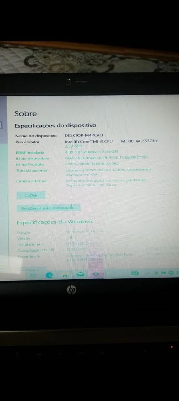 Notebook HP paviliion G6 tela de 15.6 polegadas  - Foto 4