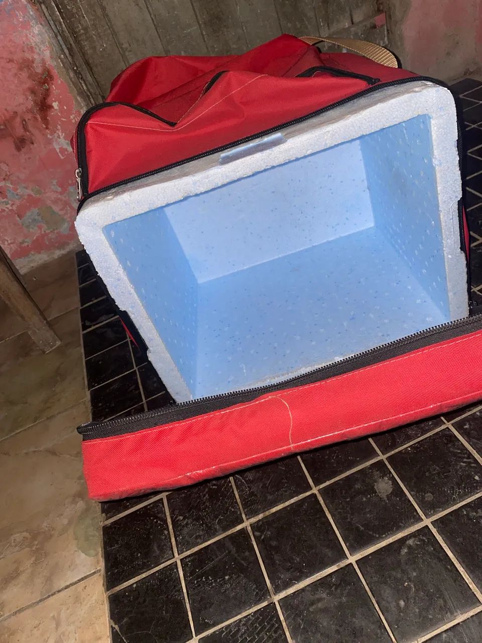Mochila Bag Delivery De Pizza E Lanches Com Isopor 20L - Foto 2
