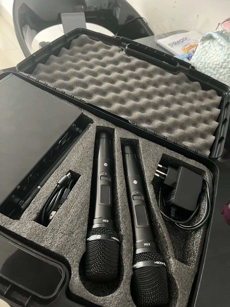 MICROFONE KADOSH K502M - 2 MICROFONES COMPLETO - Foto 3