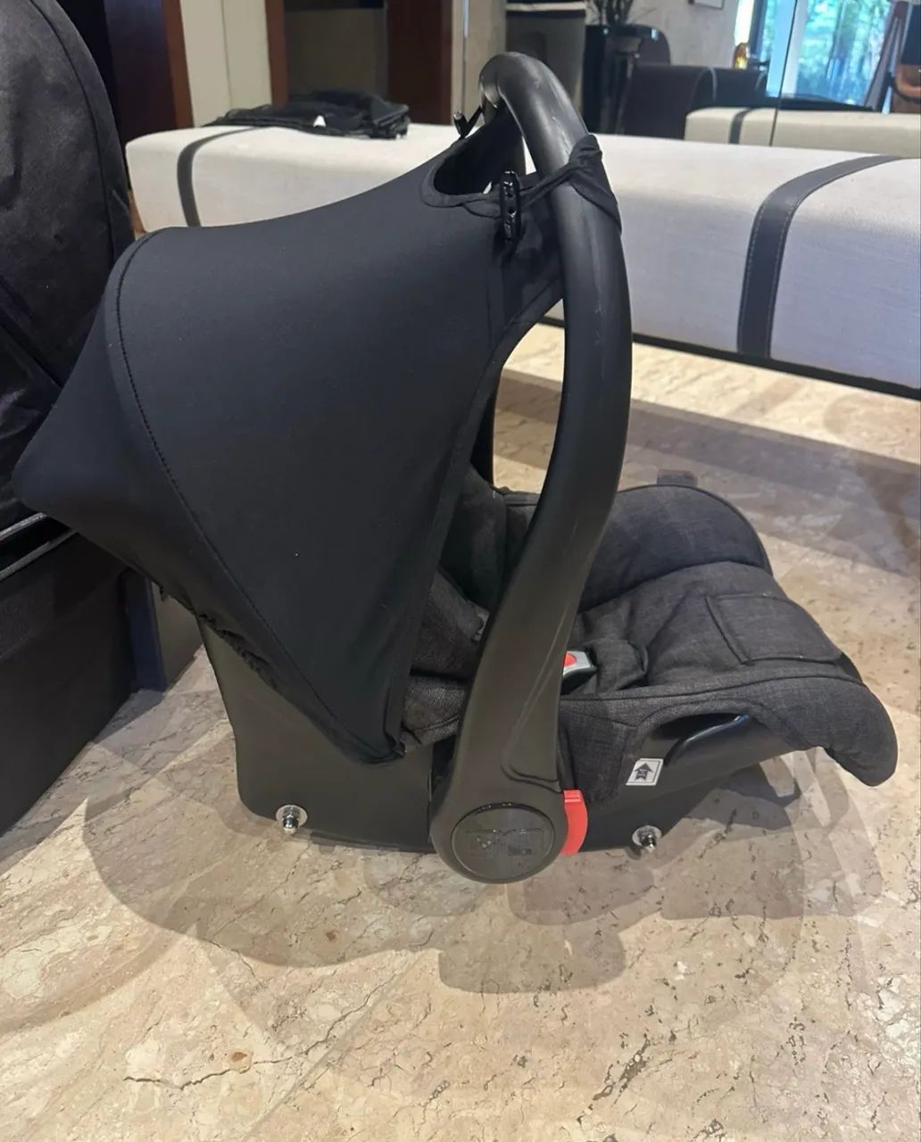 Carrinho de bebê, bebê conforto e Moisés ABC design COMO 4