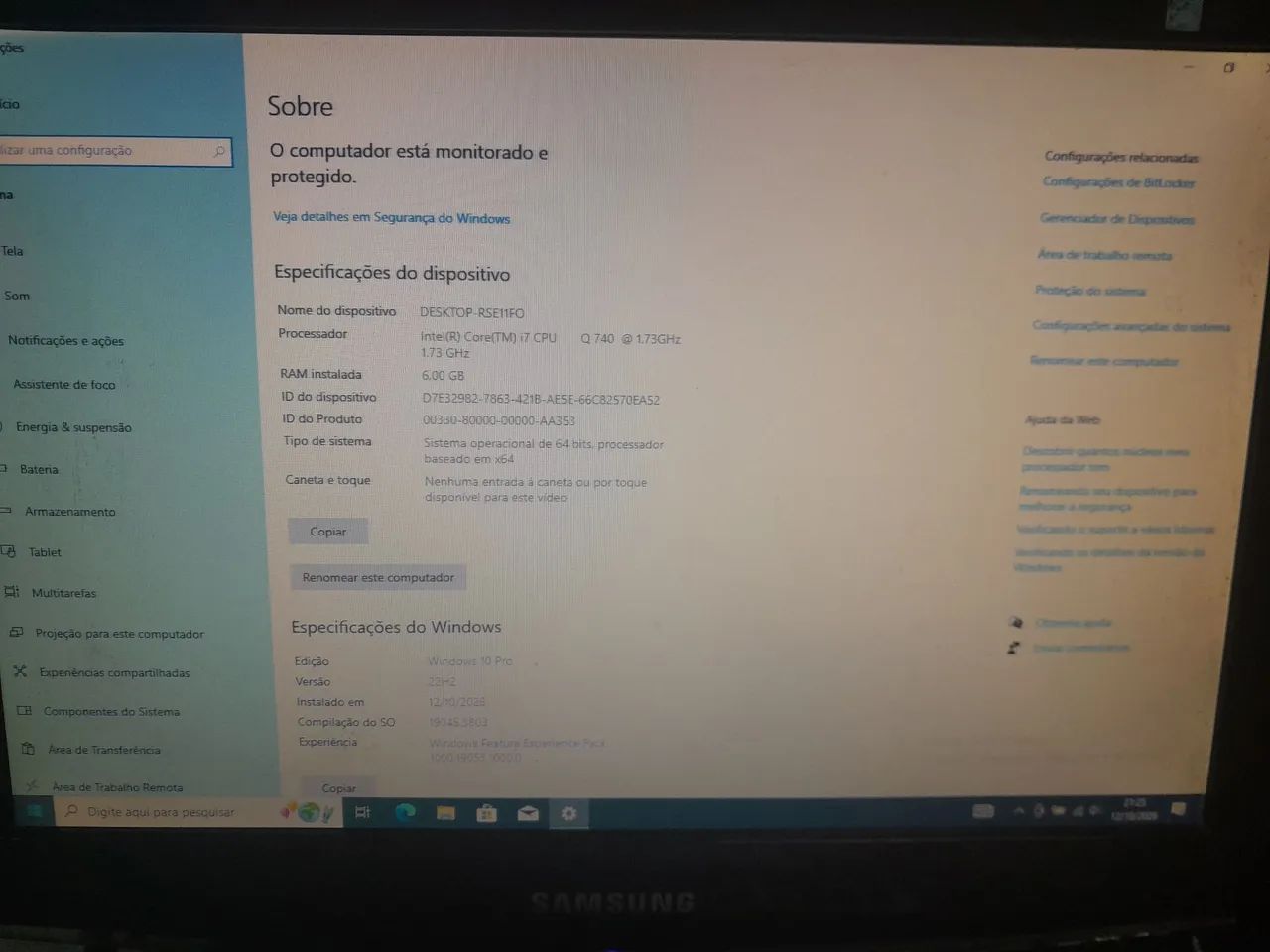 Notebook  sony vaio I7 modelo vpcf1 - Foto 2