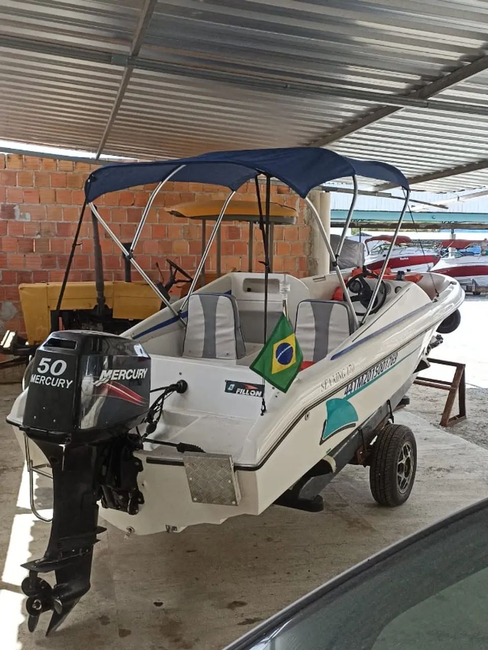Lancha 17 pés 