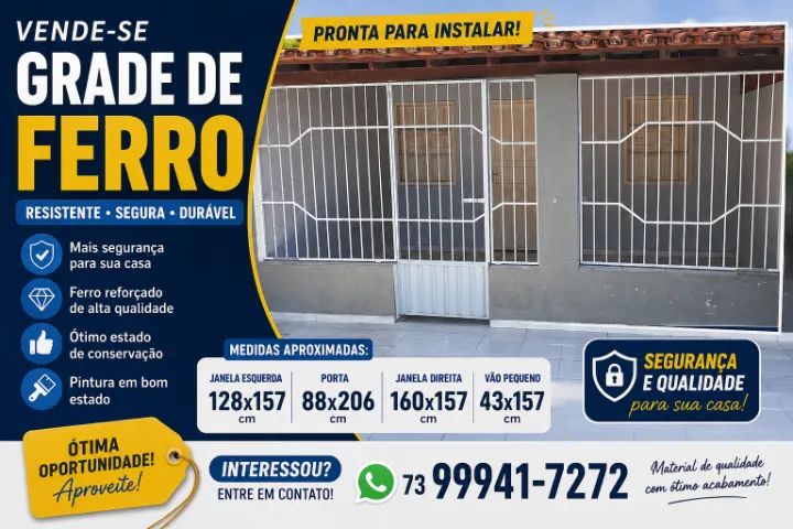 Grade de ferro