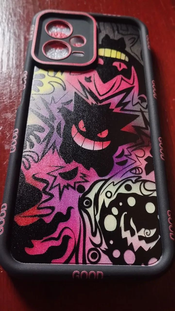 Capinha p/ Xiaomi Redmi Note 12 5G Gengar Pokémon  - Foto 2