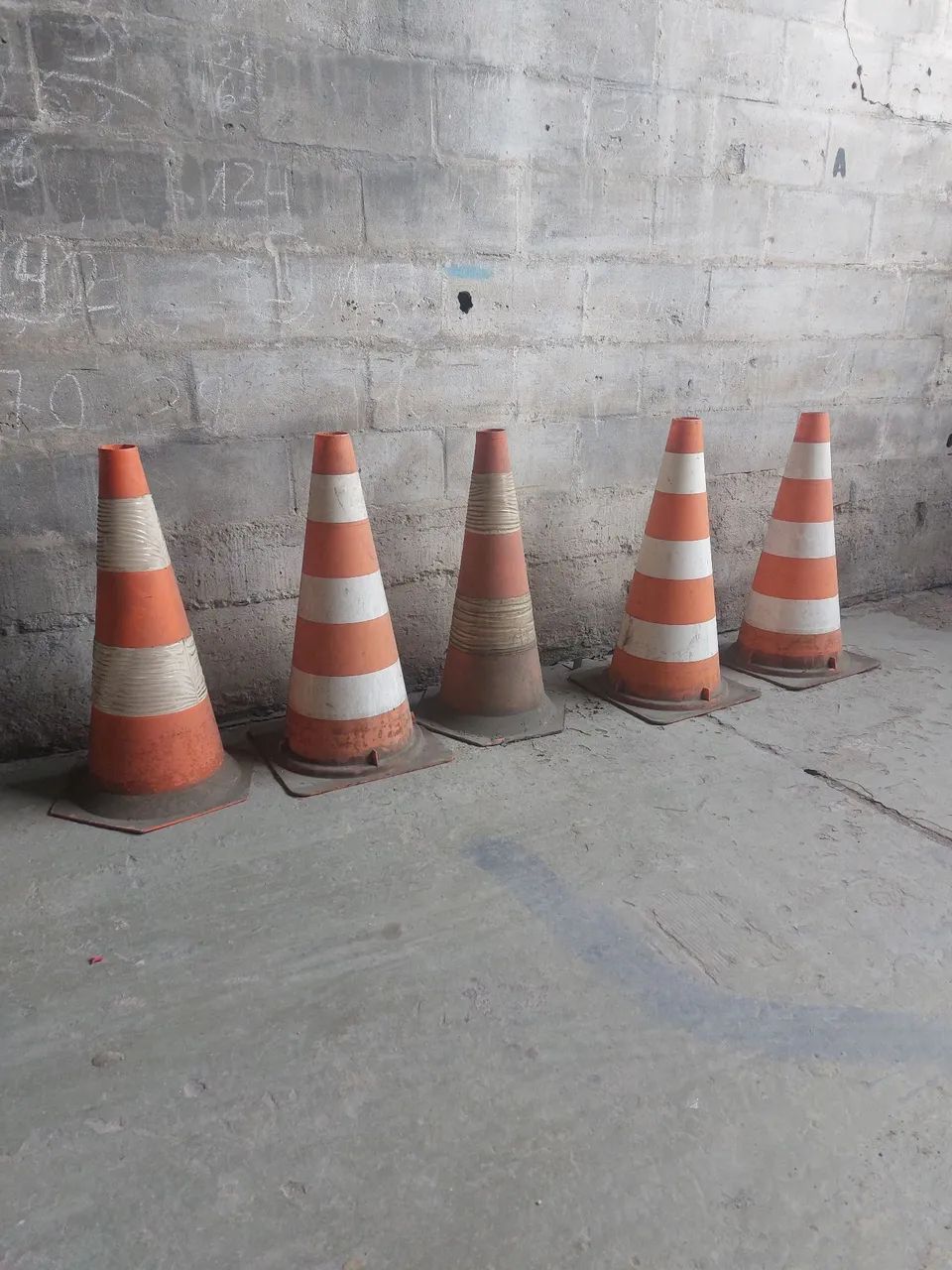 Cone sinalização 