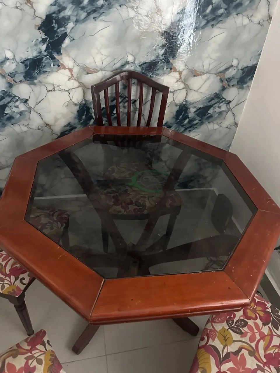 Mesa de jantar 4 cadeiras  - Foto 3