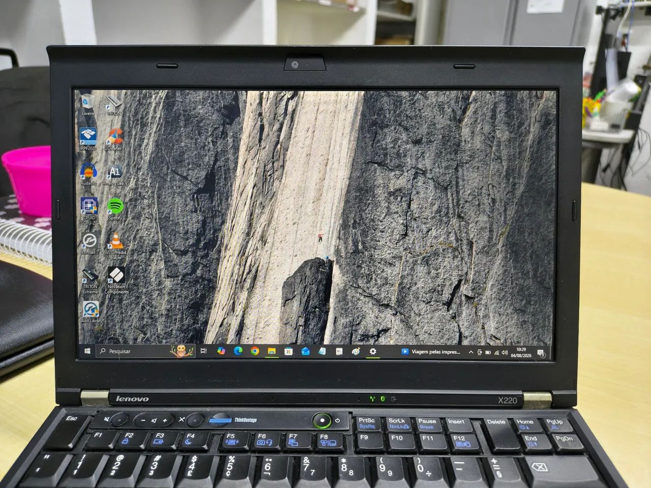 Notebook Lenovo ThinkPad X220 I7 2640M 2.8Ghz, 16Gb de RAM e SSD