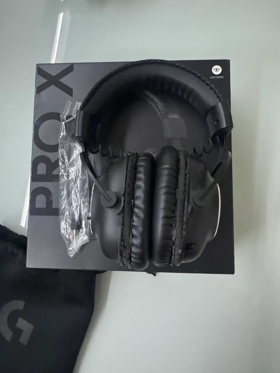 Kit Logitech G PRO ? Headset PRO X Wireless + Mouse PRO X Superlight Lacrado - Foto 4
