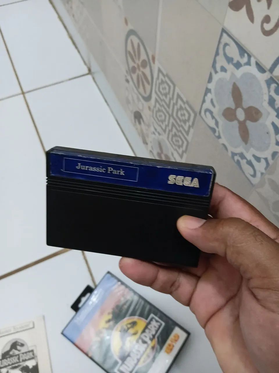 Jogo Master System Jurassic Park - Foto 4