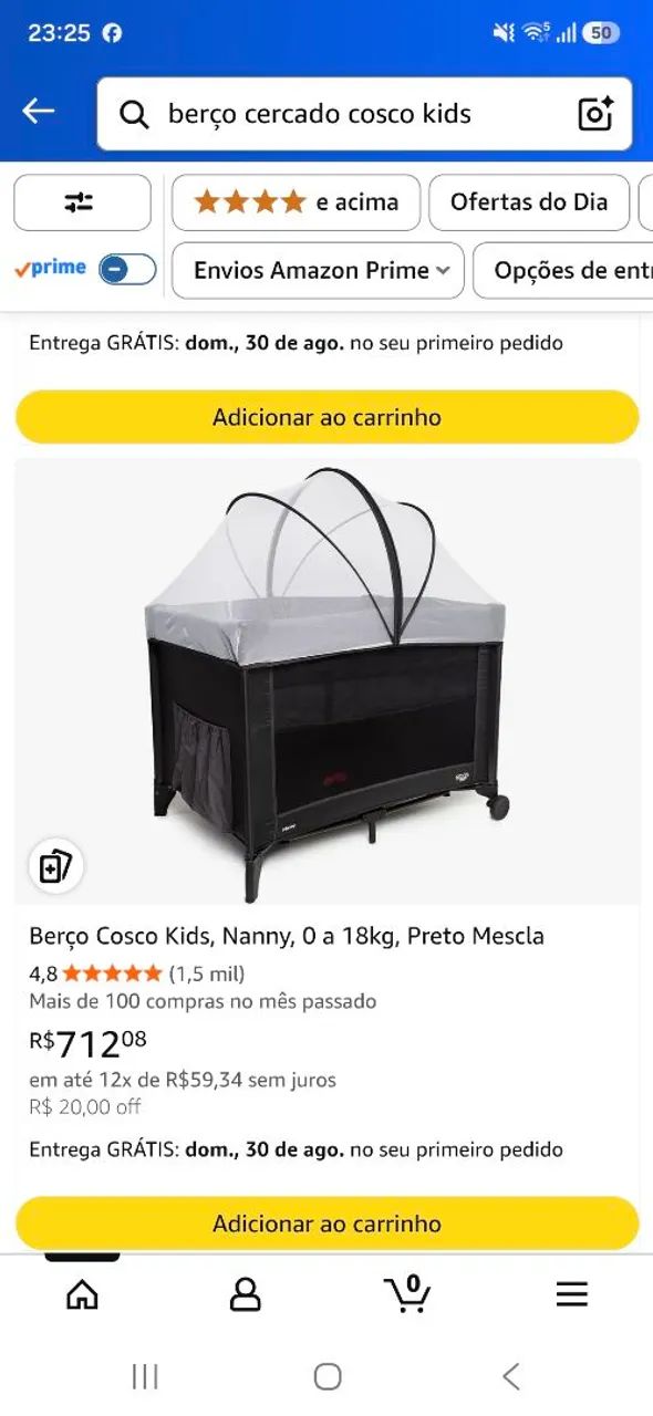 Berço portatil 