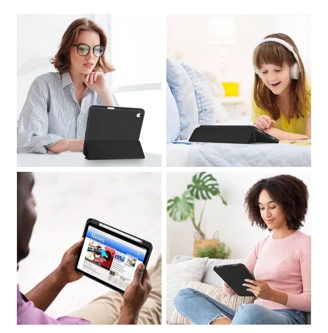 Kit capa mais película para iPad 10 e 11 - Foto 3