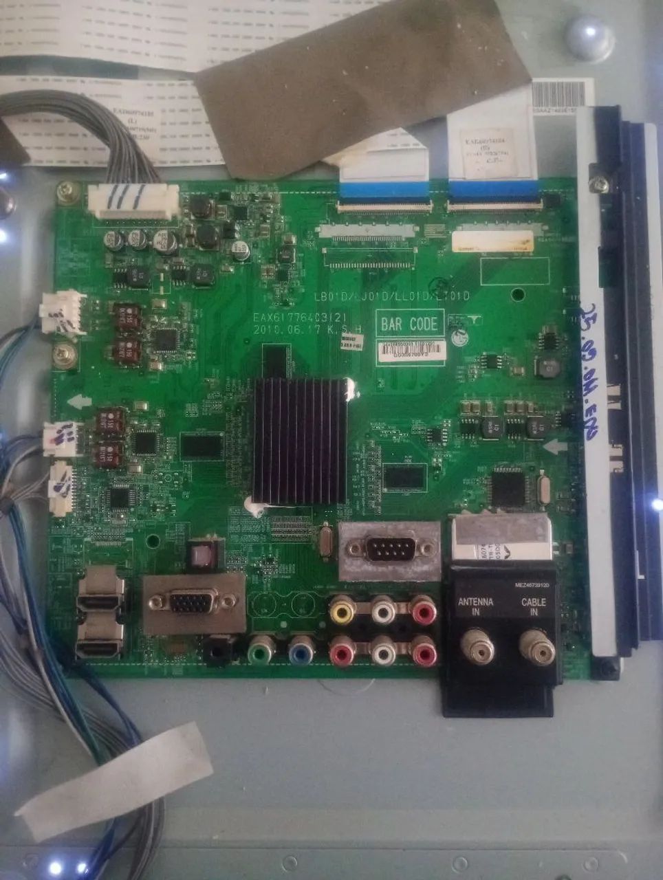 Placa principal tv LG 32le4600 led