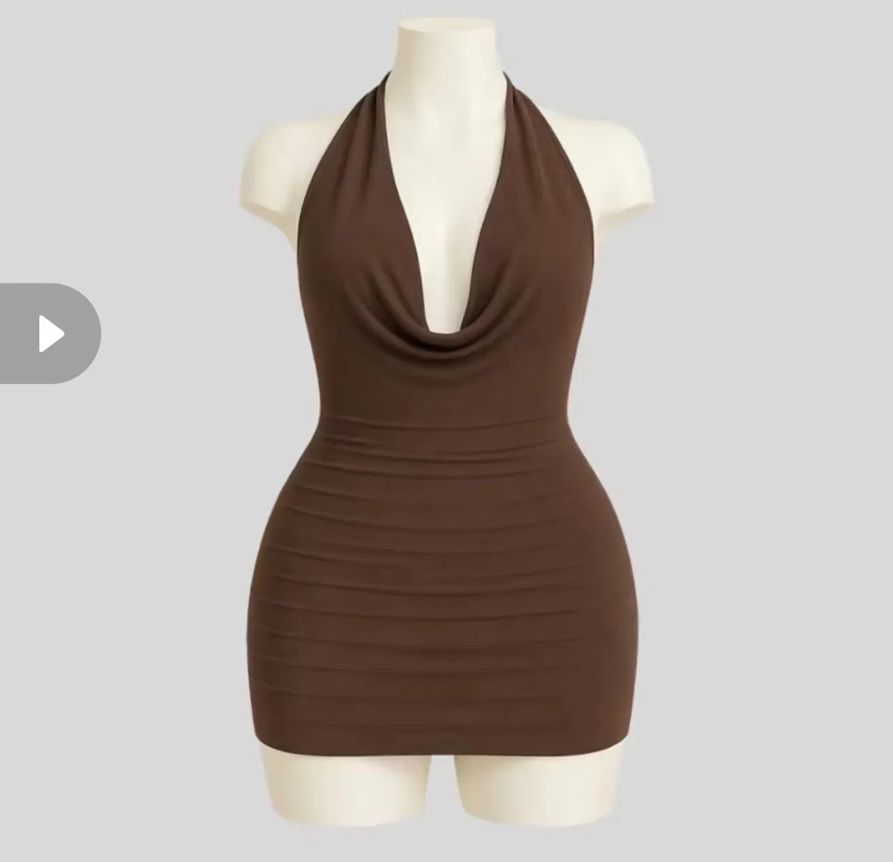 Vestido colado 