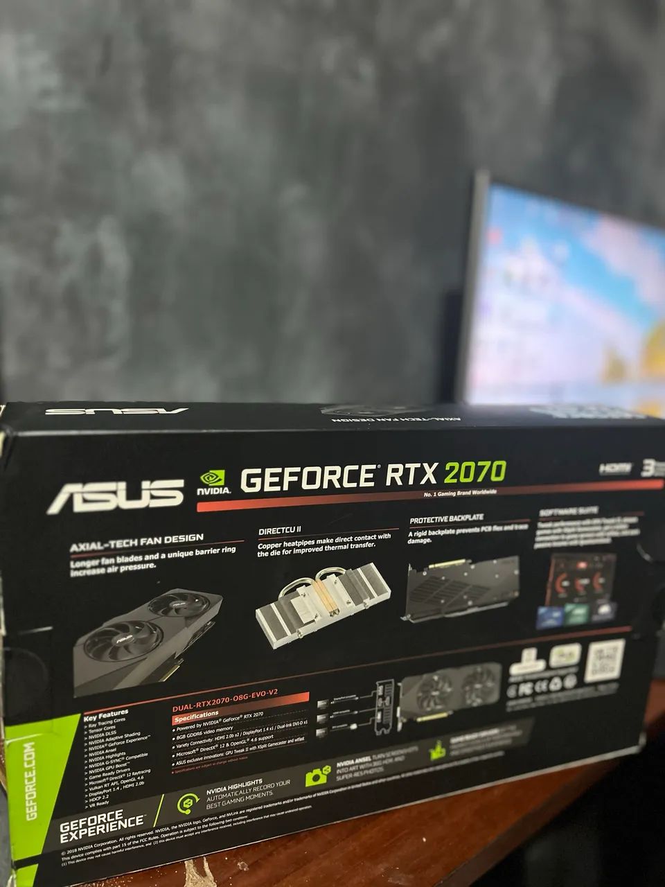 Placa de video RTX 2070 Asus - Foto 2