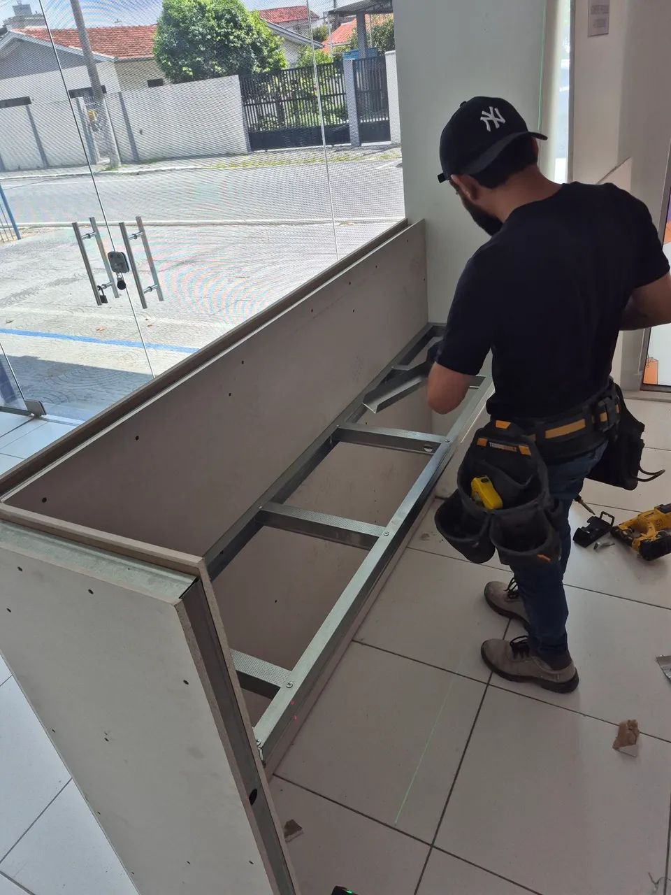Bancada com mesa em drywall  - Foto 5