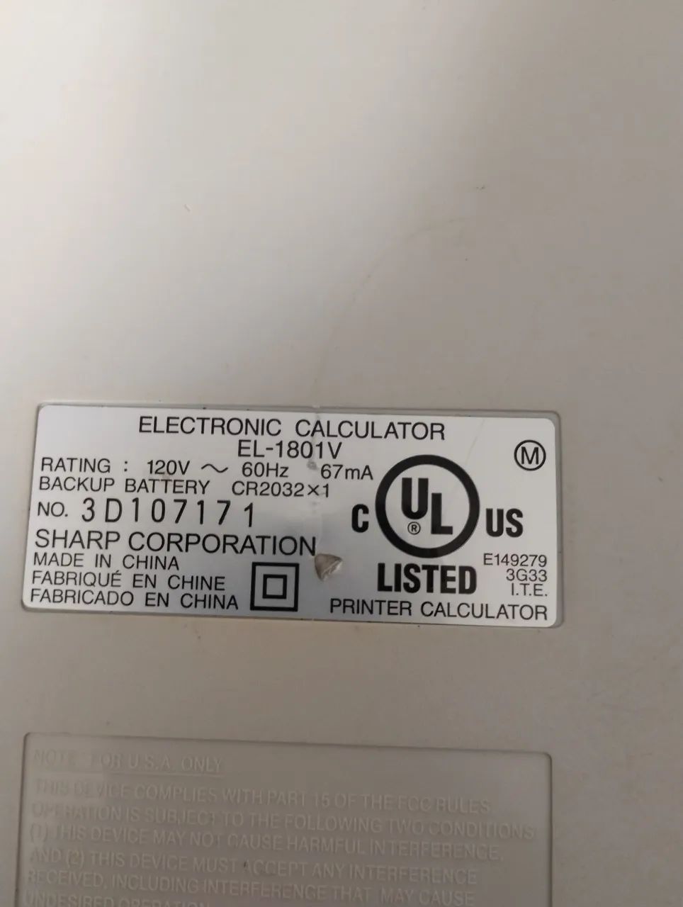 Calculadora Sharp - Foto 2
