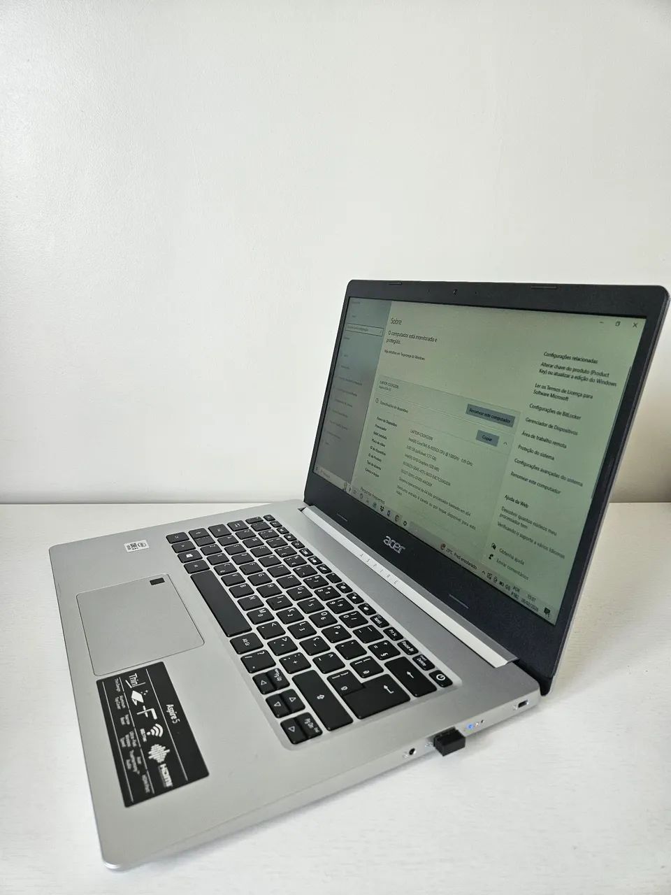 Notebook Acer Aspire 5, 14 polegadas, i5, 8gb ram, 256gb ssd - Foto 2