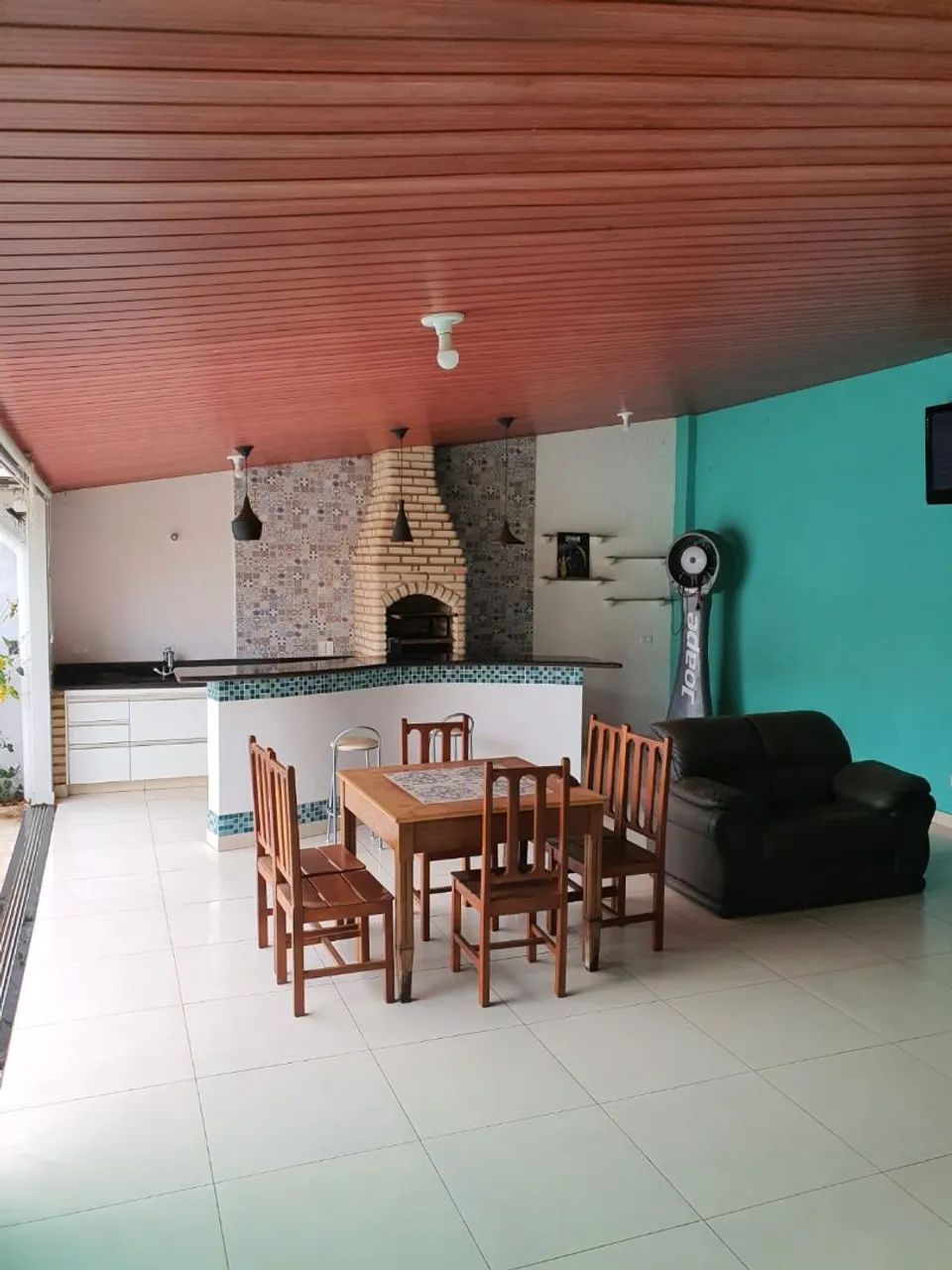 CASA COM 3 QUARTOS, PISCINA E AMPLA ÁREA DE LAZER NO DANIEL FONSECA - Foto 4