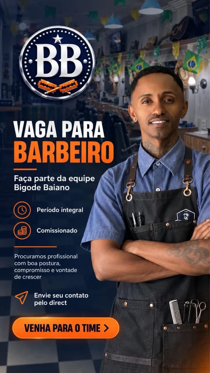 VAGA BARBEIRO(a)
