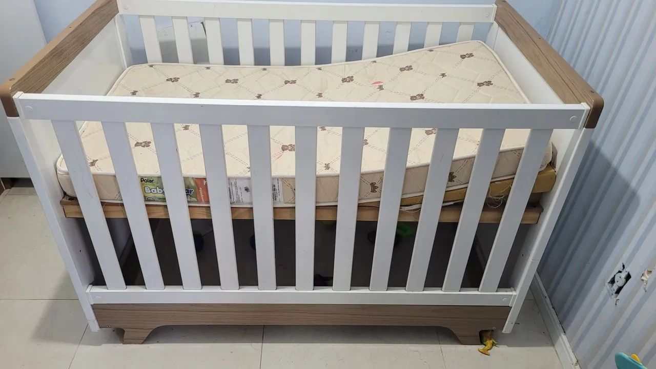 Vendo Berço com colchão  - Foto 2