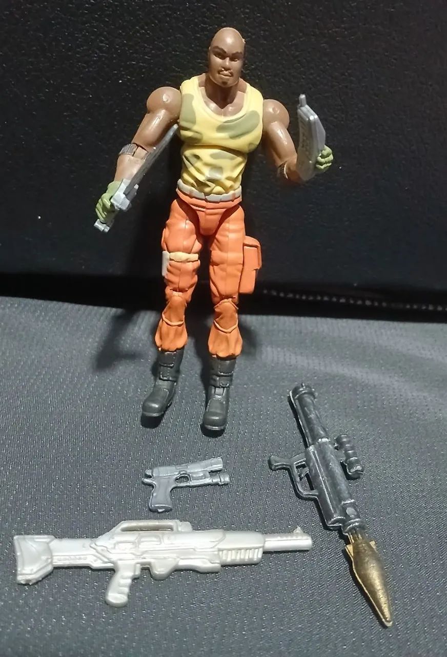 G.I JOE Roadblock 25th Comandos em ação hasbro  - Foto 4