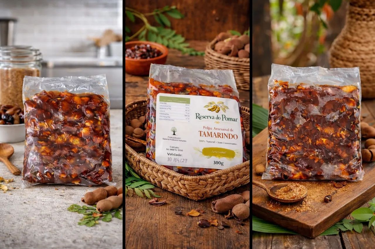 Polpa de tamarindo descascado 