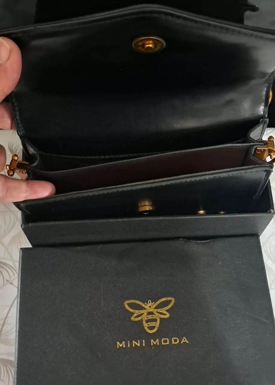 BOLSA ABELHA COM CORRENTE  - Foto 2