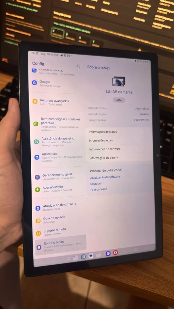 Tab A8 Perfeito para estudos 64Gb - Foto 2
