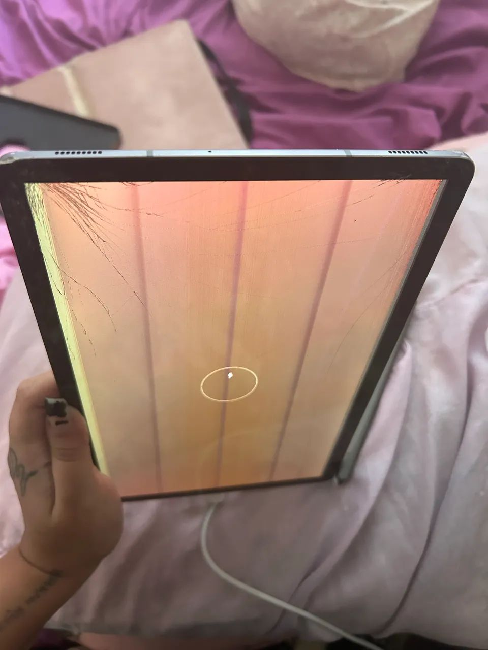 Tablet s6 ( NÃO É O LITE) funcionando precisa trocar tela  - Foto 3