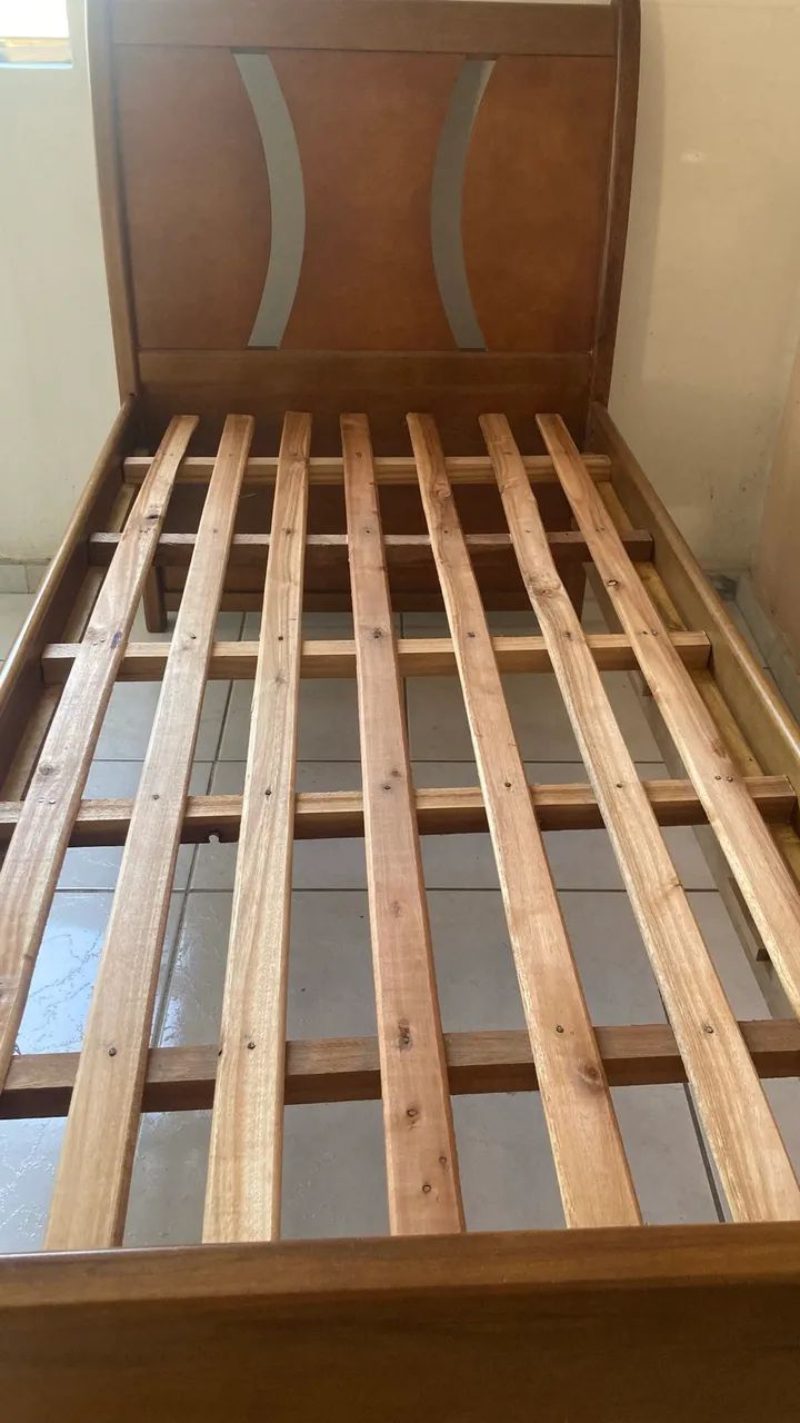cama de madeira - Foto 4
