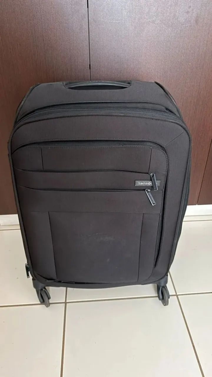 mala samsonite grande preta modelo agilis