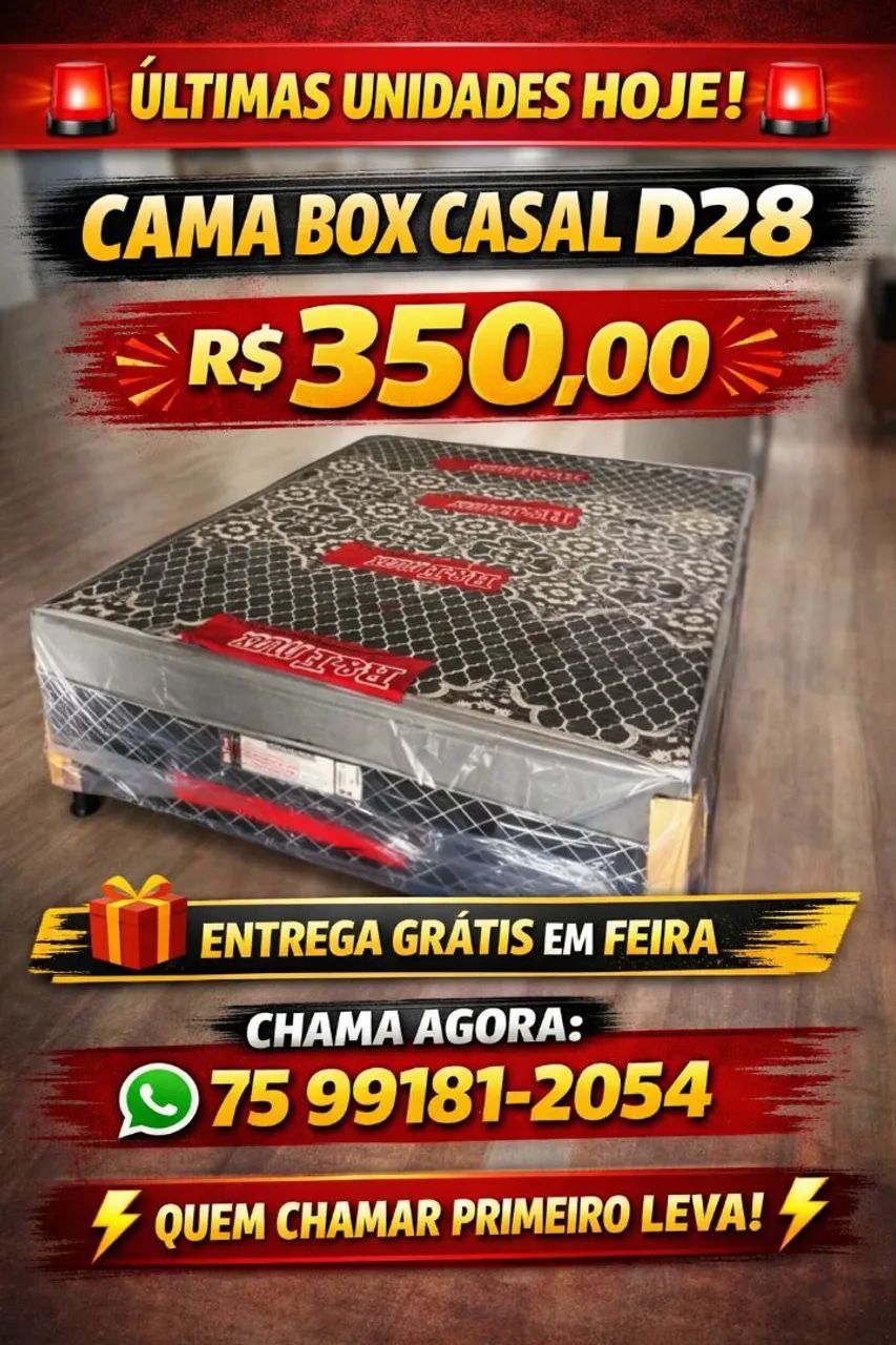 Cama Box casal!!