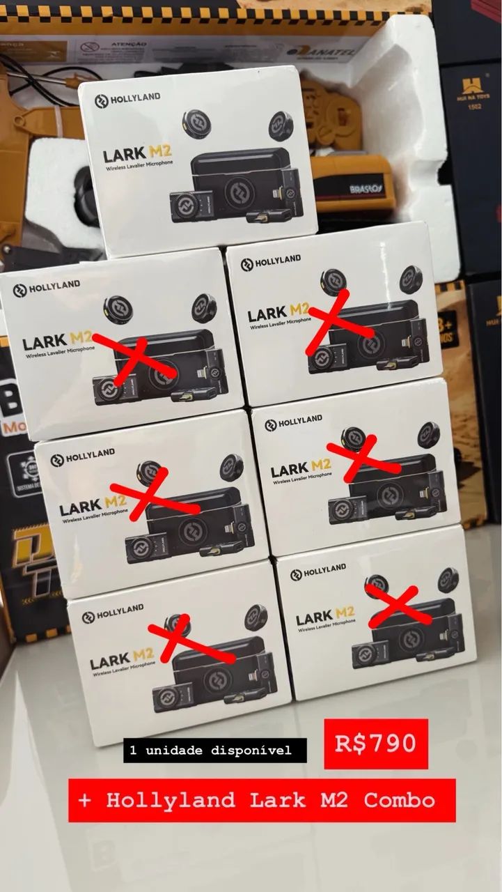 Microfone Hollyland Lark M2 Combo 