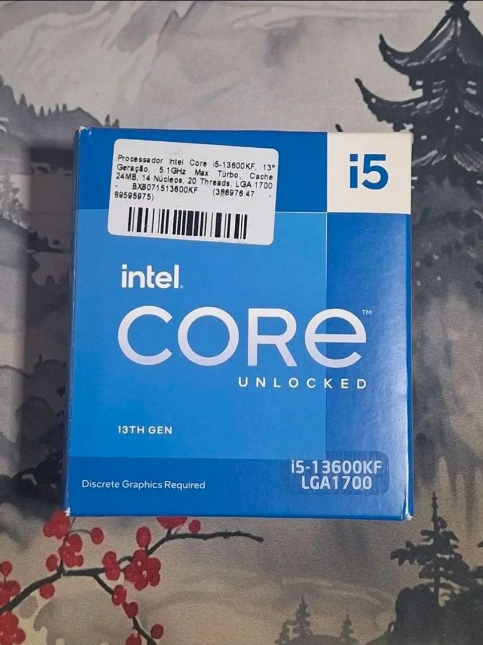 Processador Intel i5-13600KF LGA1700 DDR4 