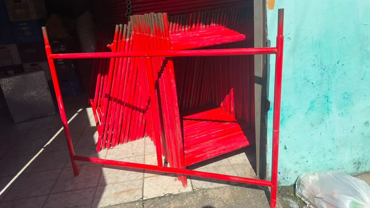 andaime galvanizado e pintado  - Foto 3