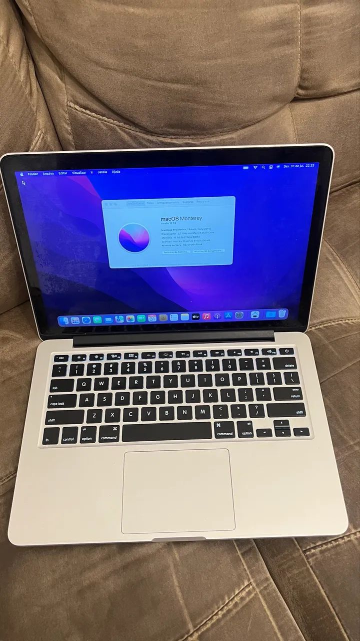 MacBook Pro 2015 - 16GB/RAM - Notebooks - Marivan, Aracaju