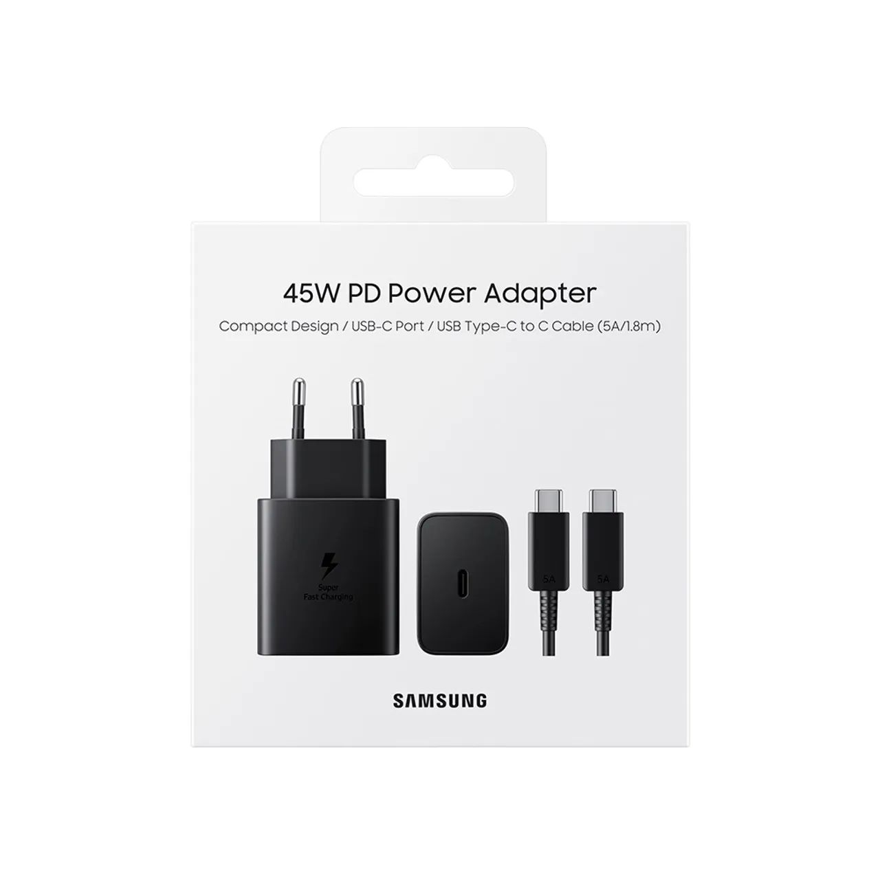 Carregador 45w Samsung + cabo 1,8m - Foto 5